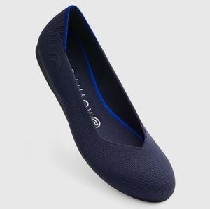 Navy blue Rothy's Flats, size 7.5